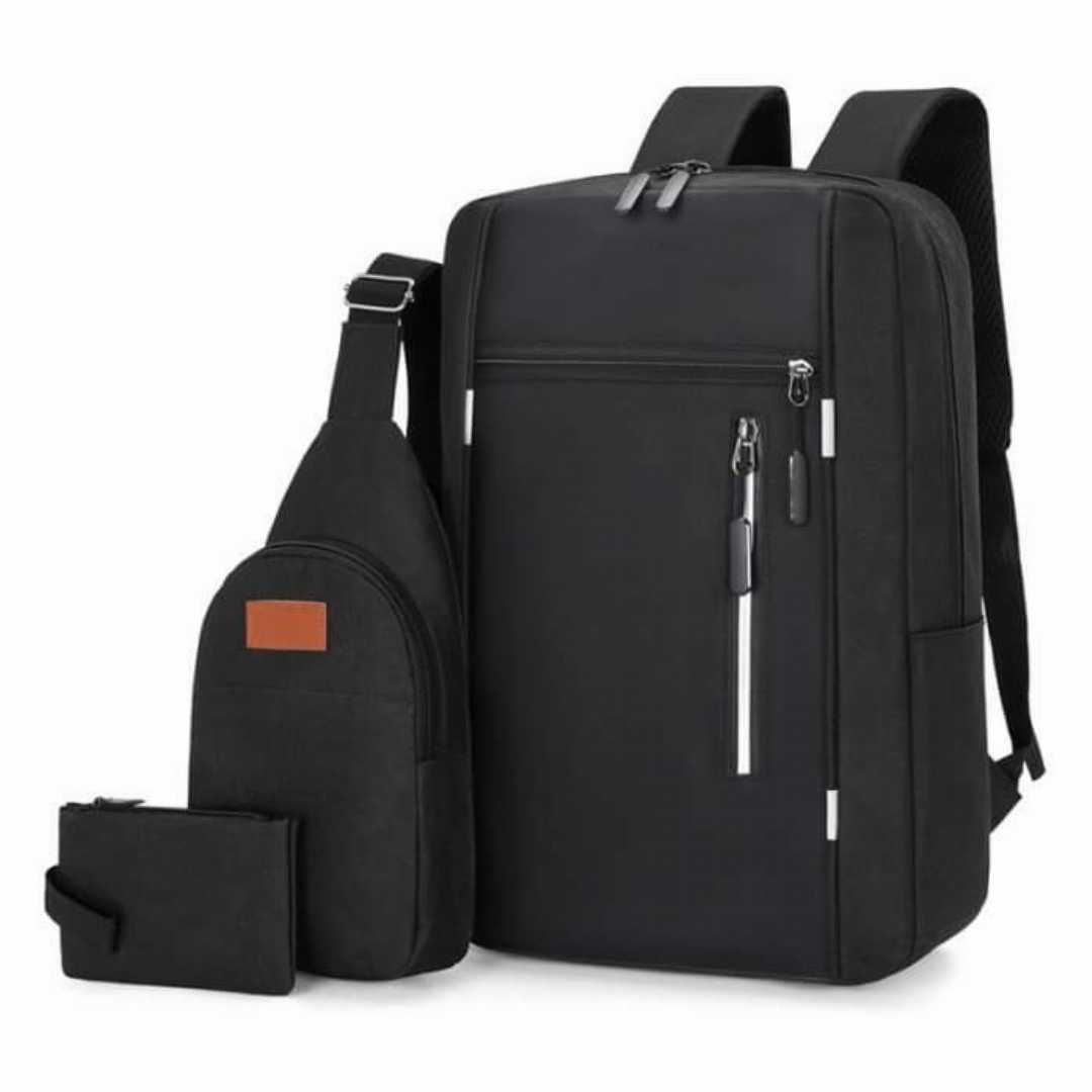 combo bag, 3 piece bag set,  backpack, school bag, college bag, travel bag, office bag, combo backpack, stylish bag set, men bag, women bag, trendy bags, affordable bag, premium quality bag
