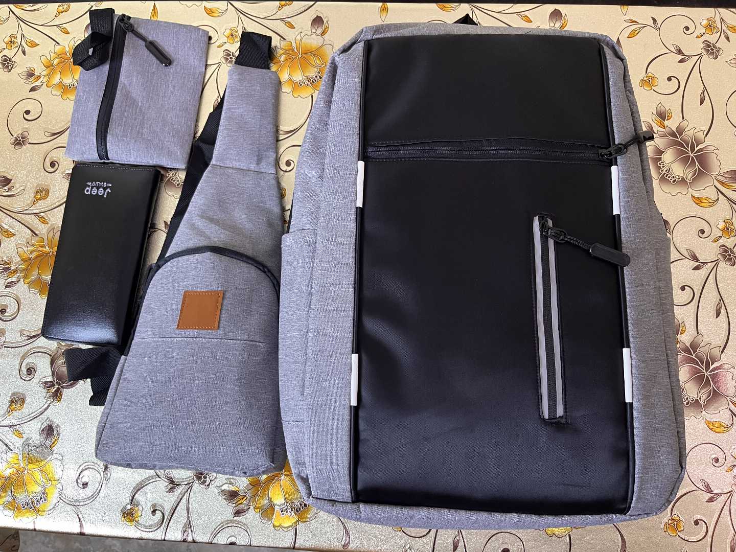 combo bag, 4 piece bag set,  backpack, school bag, college bag, travel bag, office bag, combo backpack, stylish bag set, men bag, women bag, trendy bags, affordable bag, premium quality bag
