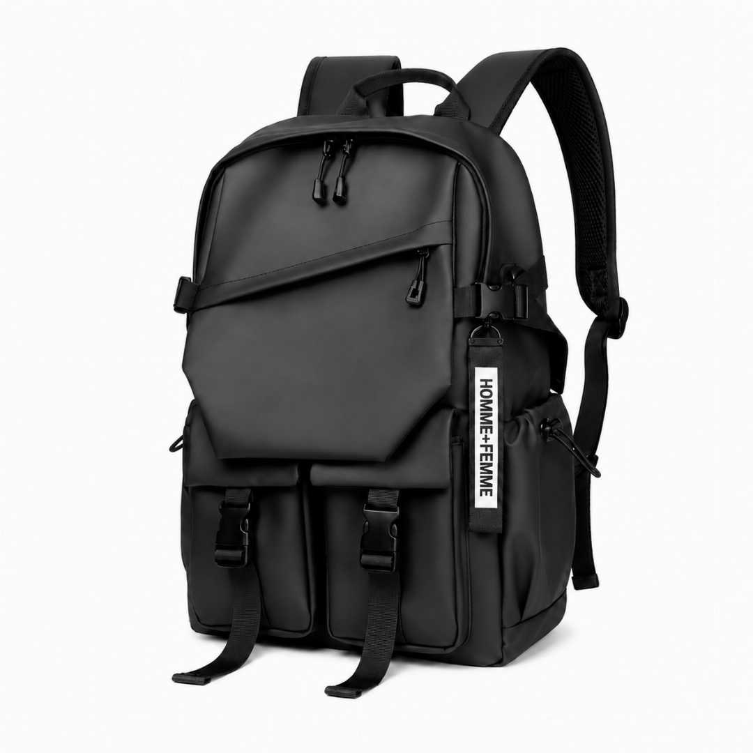 premium zebra backpack, HOMME+FEMME backpack, waterproof backpack, 20L backpack, laptop backpack, 15.6 inch laptop backpack, school backpack, college backpack, office backpack, travel backpack, gym backpack, black backpack, ash backpack, premium backpack Bangladesh